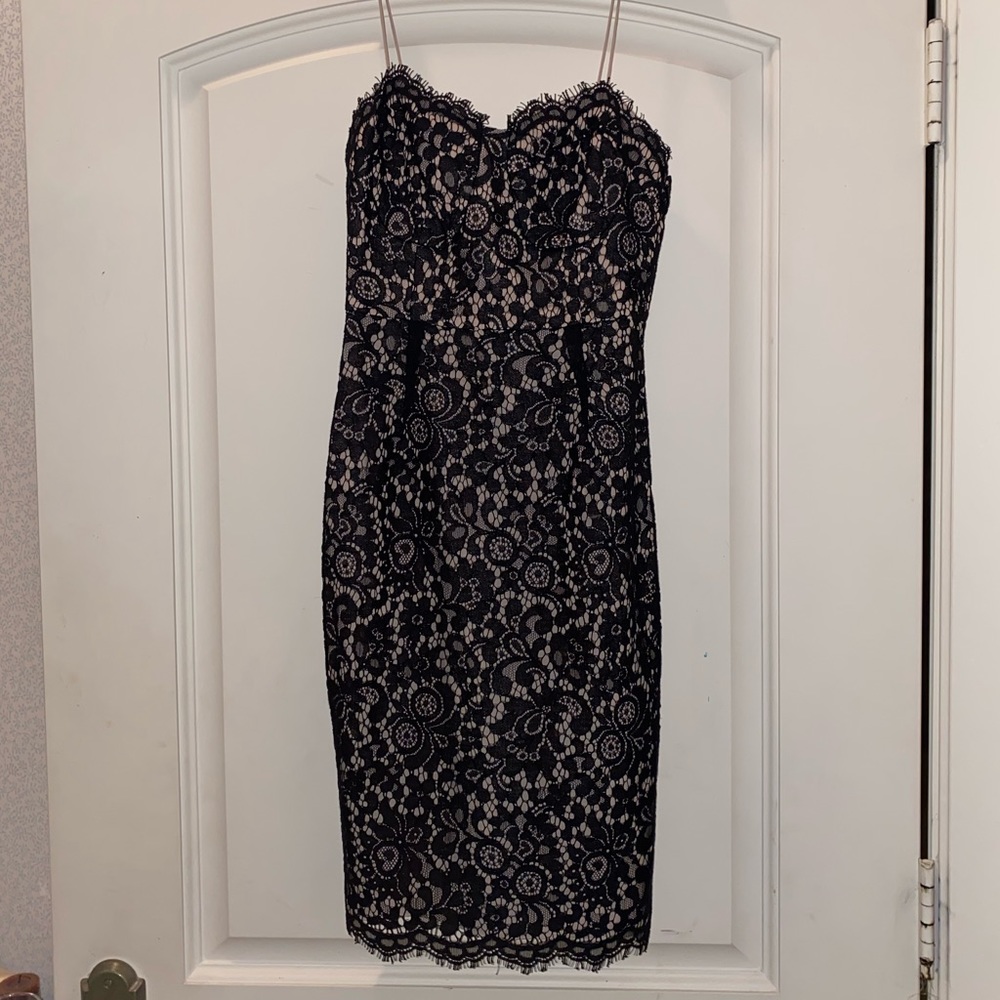 Black Lace Likely Dress NEVER WORN
